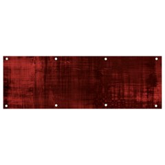 Background-maroon Banner And Sign 9  X 3 