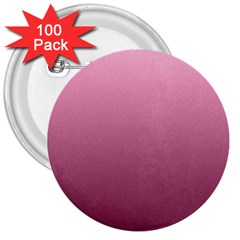 Background-pink 3  Buttons (100 Pack)  by nateshop