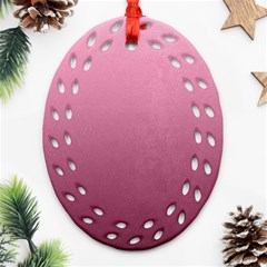 Background-pink Ornament (oval Filigree)