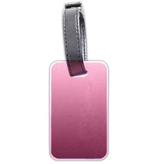 Background-pink Luggage Tag (two Sides) by nateshop