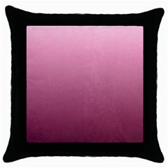 Background-pink Throw Pillow Case (black) by nateshop