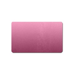 Background-pink Magnet (name Card) by nateshop