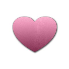 Background-pink Rubber Coaster (heart) by nateshop