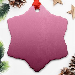 Background-pink Ornament (snowflake)