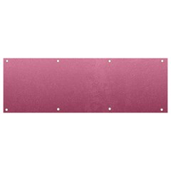 Background-pink Banner And Sign 9  X 3 