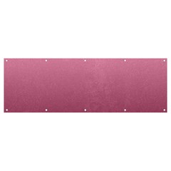 Background-pink Banner And Sign 12  X 4 