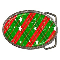 Background-green Red Star Belt Buckles by nateshop