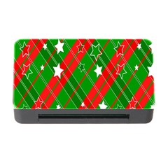 Background-green Red Star Memory Card Reader With Cf by nateshop