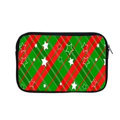 Background-green Red Star Apple Macbook Pro 13  Zipper Case by nateshop