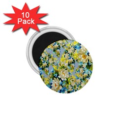 Background-flower White 1 75  Magnets (10 Pack)  by nateshop