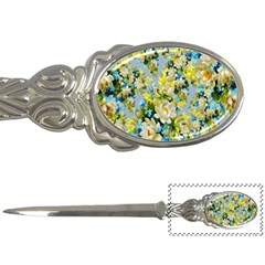 Background-flower White Letter Opener by nateshop