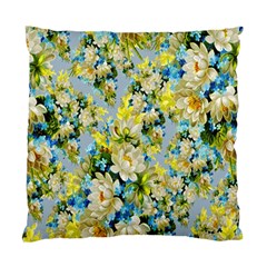 Background-flower White Standard Cushion Case (one Side) by nateshop