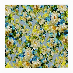 Background-flower White Medium Glasses Cloth (2 Sides)