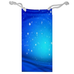 Background-blue Star Jewelry Bag by nateshop