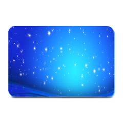 Background-blue Star Plate Mats by nateshop