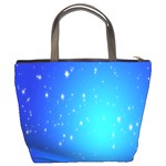 Background-blue Star Bucket Bag Back