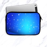 Background-blue Star Apple iPad Mini Zipper Cases Front