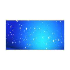 Background-blue Star Yoga Headband by nateshop