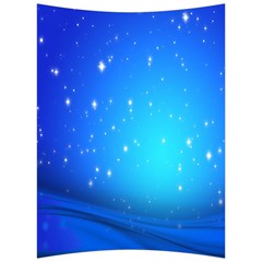 Background-blue Star Back Support Cushion by nateshop