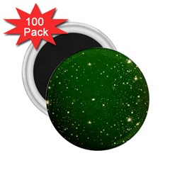 Background-star -green 2 25  Magnets (100 Pack)  by nateshop