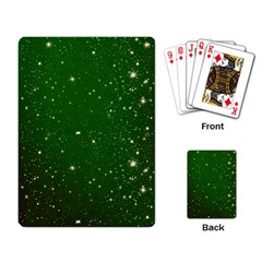 Background-star -green Playing Cards Single Design (rectangle)