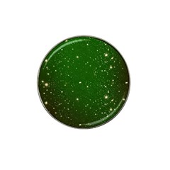 Background-star -green Hat Clip Ball Marker (4 Pack) by nateshop