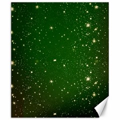 Background-star -green Canvas 20  X 24  by nateshop