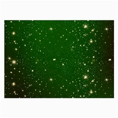 Background-star -green Large Glasses Cloth (2 Sides)