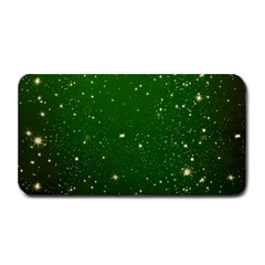 Background-star -green Medium Bar Mats by nateshop