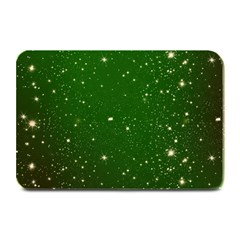 Background-star -green Plate Mats by nateshop