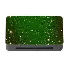 Background-star -green Memory Card Reader With Cf by nateshop