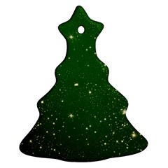 Background-star -green Ornament (christmas Tree)  by nateshop