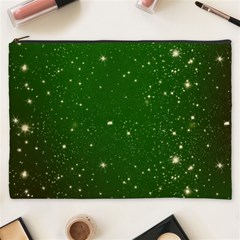 Background-star -green Cosmetic Bag (xxxl) by nateshop