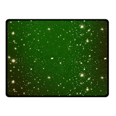 Background-star -green Double Sided Fleece Blanket (small)  by nateshop