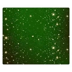 Background-star -green Double Sided Flano Blanket (small)  by nateshop