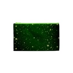 Background-star -green Cosmetic Bag (xs) by nateshop