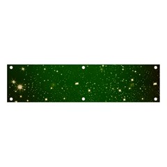 Background-star -green Banner And Sign 4  X 1 