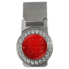 Background-star-red Money Clips (cz)  by nateshop