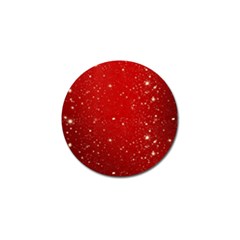 Background-star-red Golf Ball Marker by nateshop