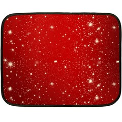 Background-star-red Fleece Blanket (mini) by nateshop