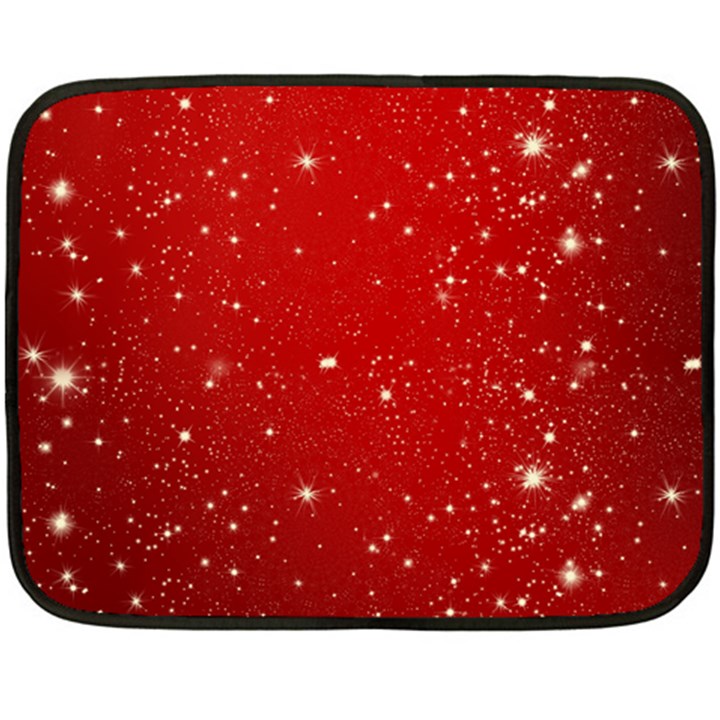 Background-star-red Fleece Blanket (Mini)