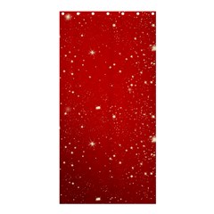 Background-star-red Shower Curtain 36  X 72  (stall)  by nateshop