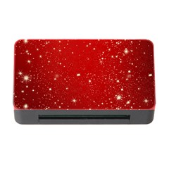 Background-star-red Memory Card Reader With Cf by nateshop