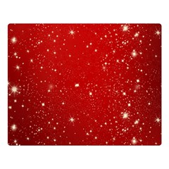 Background-star-red Double Sided Flano Blanket (large)  by nateshop