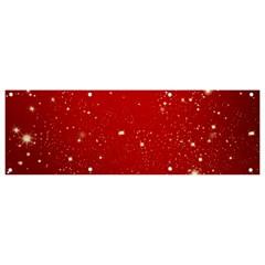 Background-star-red Banner And Sign 9  X 3 