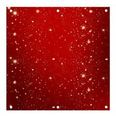 Background-star-red Banner And Sign 4  X 4  by nateshop