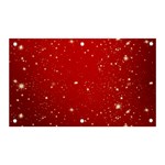 Background-star-red Banner and Sign 5  x 3  Front