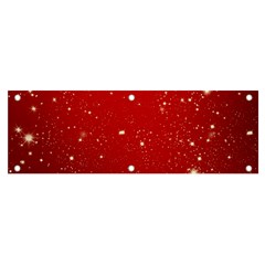 Background-star-red Banner And Sign 6  X 2 