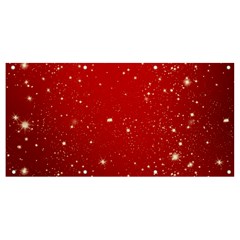 Background-star-red Banner And Sign 8  X 4 