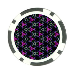 Background-triangle Poker Chip Card Guard (10 Pack) by nateshop